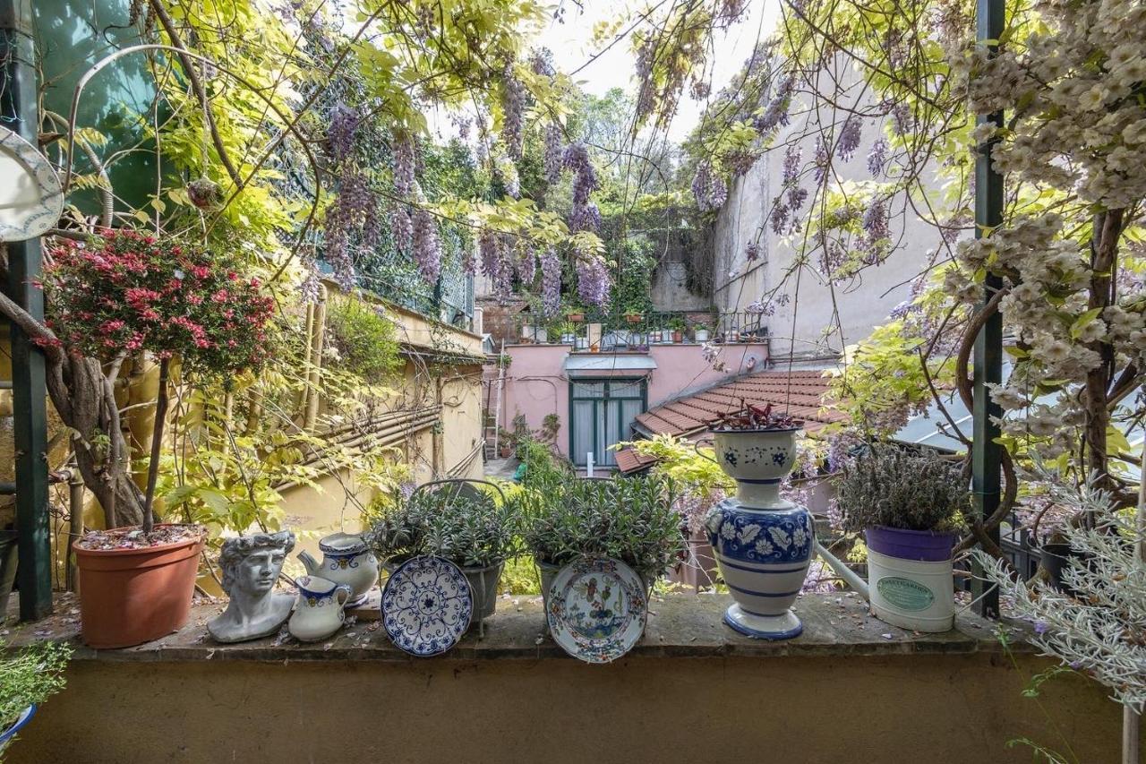 Luxury Piazza Di Spagna Escape With Terrace And Private Spa Рим Екстер'єр фото